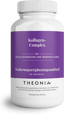Theonia Kollagen Complex Hyaluronsäure & Seetang, Vitamin E, C, Biotin ? 