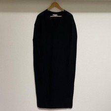 Mame Kurogouchi x Uniqlo Black Sleeveless Knit Dress L Near Unused