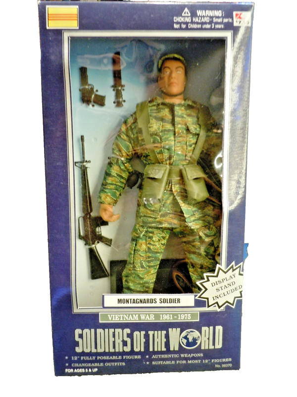 Soliders of the World Montagnards Soldier 1:6 sealed