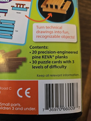 Keva Brain Builders | Gioco Di Costruzione E Ingegneria In Legno | 40 Sfide