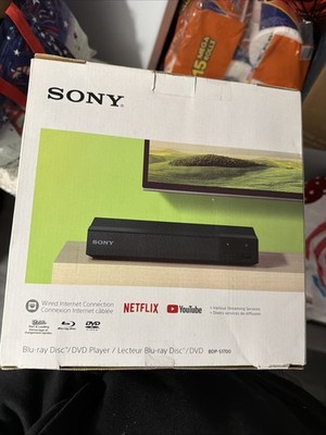 Sony BDP-S1700 Blu-Ray DVD Disc Player Full HD Playback Stream Upscaling Sealed