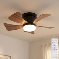 Deckenventilator Deckenleuchte LüFter KüHler Dimmer Opal Cct Fernbedienung Led