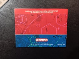 Red Alarm Video Game Manual Booklet Nintendo Virtual Boy Vintage 1995