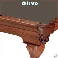 9' Olive ProLine Classic Billiard Pool Table Cloth Felt - SHIPS FAST