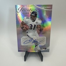 2023 Prestige Jamal Lewis Xtra Points Auto #22 Ravens