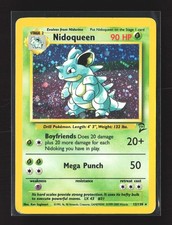 Pokemon Base Set 2 #012/130 Holo Rare Nidoqueen