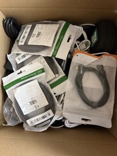 Lot of 20 Pounds Chargers Cables Phone Laptop Power Adapters Mixed Types