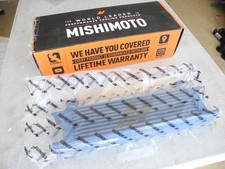 Mishimoto 10-row Stacked Plate Universal Oil Cooler 10an Fittings - New Blue