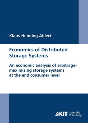 Klaus-Henning Ahlert | Economics of Distributed Storage Systems : an economic...