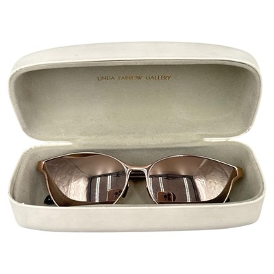 Linda Farrow Sunglasses Rose Gold  LFL/162/8 63 14 145 With Case Linda Farrow Sunglasses Rose Gold LFL/162/8 63 14 145 With  main image 2
