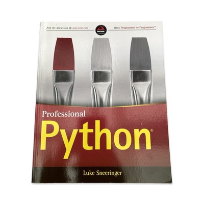 Professional Python by Luke Sneeringer - Wrox 2016, Programming Coding Guide