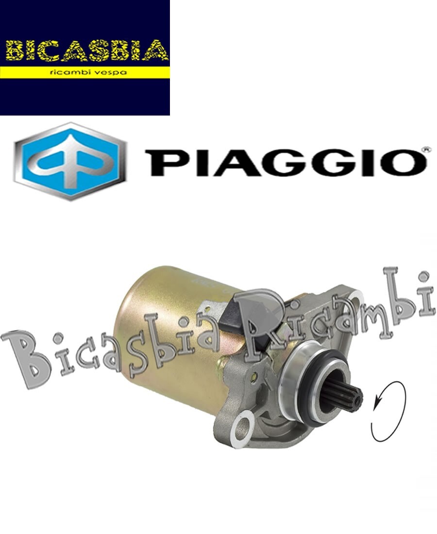 82530R - Original Piaggio Starter Motor 50 2T Diesis Free Fly | eBay