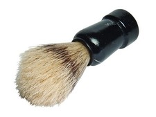 Shaving Brush With Wood Handle Ultra Soft Bristle Tips Horse Hair Bristles New