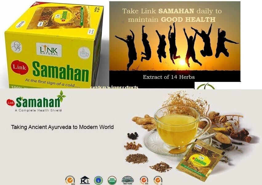 Link samahan Instant Ayurvedic Herbal Tea 100.seller in sri lanka.