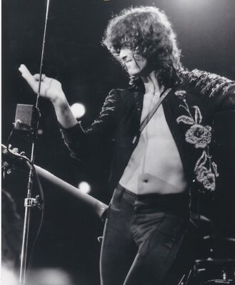 80s JIMMYS MADE IN USA 総柄フォトジャケット アーカイブ級 A Jimmy Page In Concert Flower Jacket 8x10 Photo Print | eBay