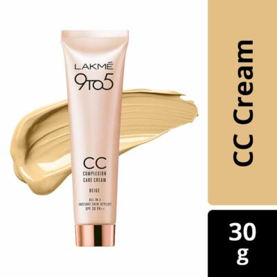 Featured image of post Steps to Prepare Lakme 9To5 Cc Cream Beige