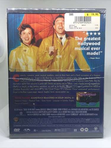 NEW DVD Singin’ in the Rain SEALED Gene Kelly - Greatest Hollywood Musical - Picture 2 of 2
