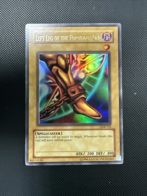 YUGIOH WORLDWIDE Variant Right Leg of the Forbidden One LOB-EN120