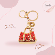 KeyChain, Handbags Metal Crystal, Purse Pendant