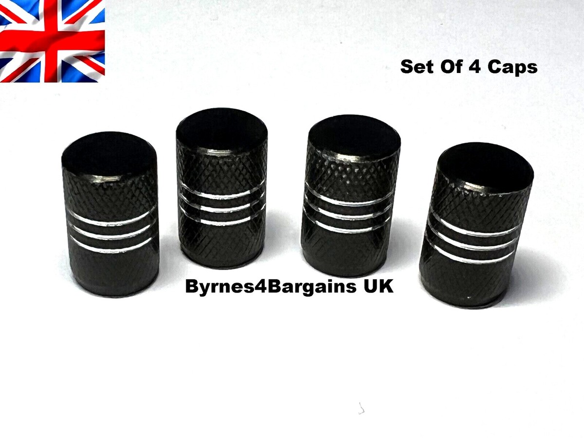 4pcs Tyre Valve Cap/Aluiniu Dust Caps/etal for Universal fit Schrader Valves used on Car