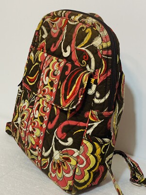 Vera Bradley Quilted Backpack - Retired Puccini- Vintage | eBay display picture 3