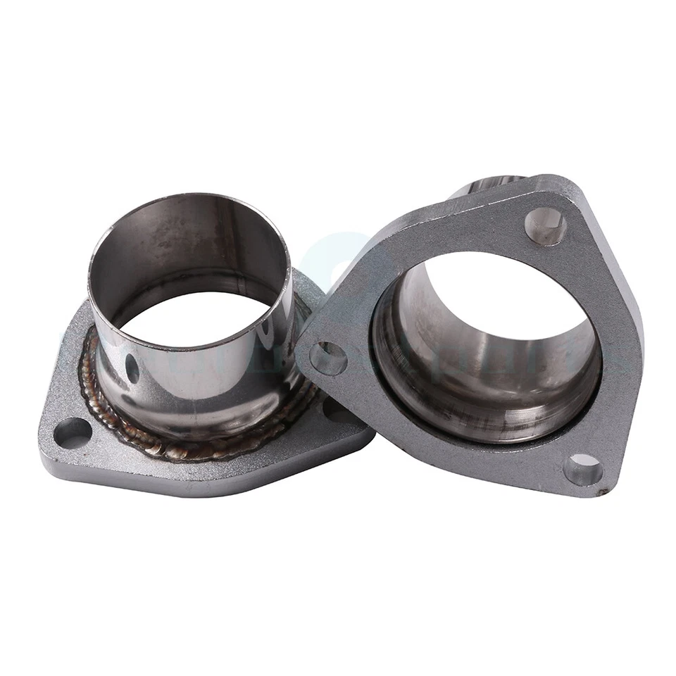 COLECTOR DE ESCAPE CABEZAL ACERO INOXIDABLE PARA 55-82 SBC CORVETTE/BEL AIR 265-396 Foto 2 de 4