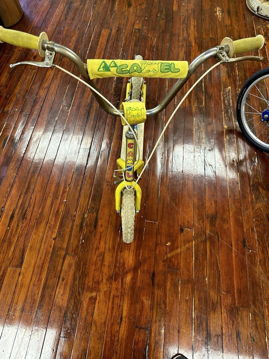 GT Camel Old School Bmx Scooter Freestyle Yellow Haro Hutch