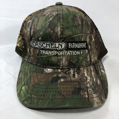 #ad #ad Orscheln Farm amp; Home Camo Ball Cap Outdoors Hat Adjustable Snapback Adult OSFM $1.99