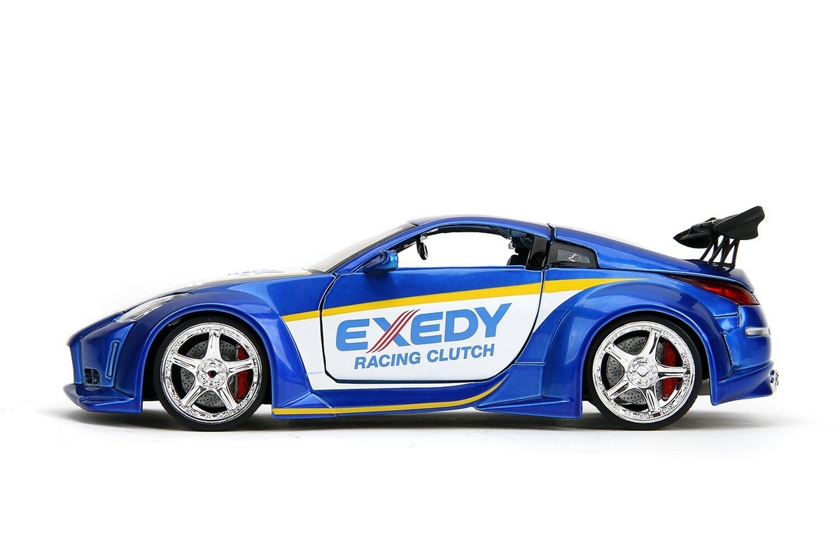 Jada 1:24 JDM 2023 Nissan 350Z Exedy Racing Clutch Blue Diecast