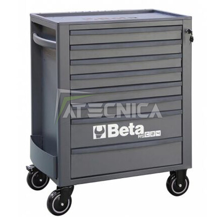 Carrello porta attrezzi Beta RSC24 8-A cassettiera antracite 8 tiretti