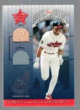 2001 Leaf Rookies and Stars Dress for Success #DFS11 Juan Gonzalez