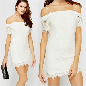 topshop white dress