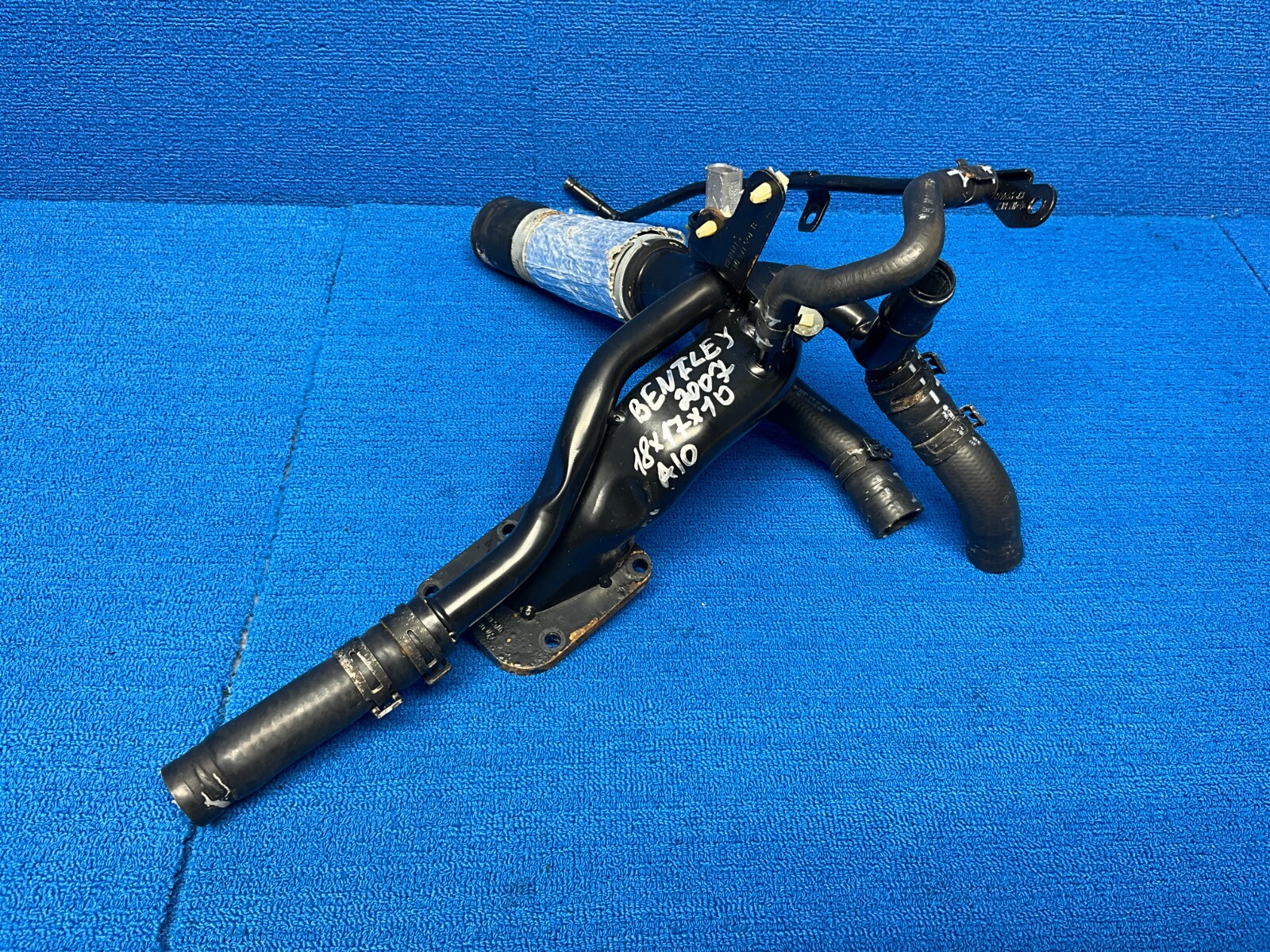 2006 - 2010 BENTLEY CONTINENTAL GTC WATER COOLING PIPE HOSE OEM