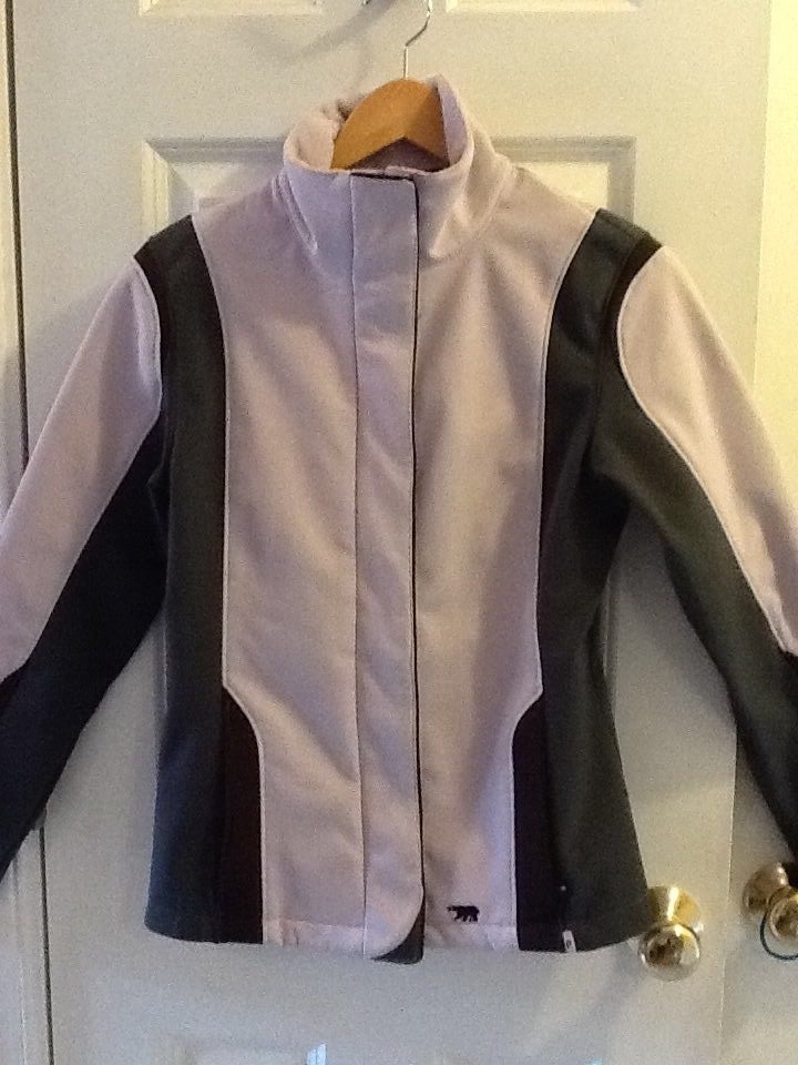 WOMENS PREDATOR lavender purple fleece lined WATERPROOF SPORT JACKET Small