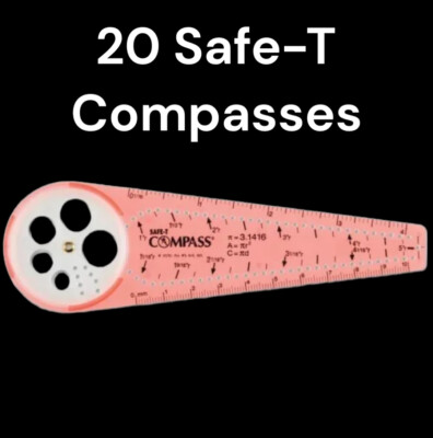 Learning Resources Safe-T Compass (Qty 20)