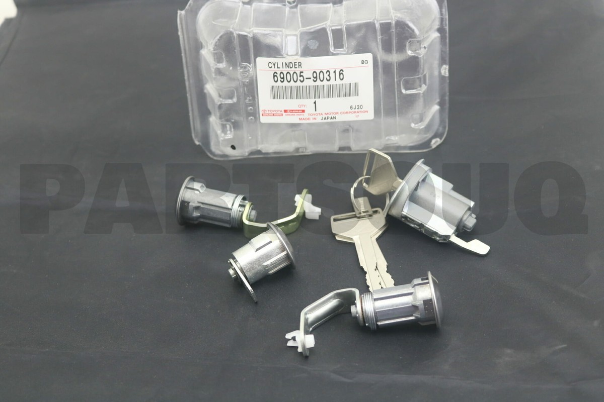 6900590316 Genuine Toyota CYLINDER SET, LOCK 69005-90316 | eBay