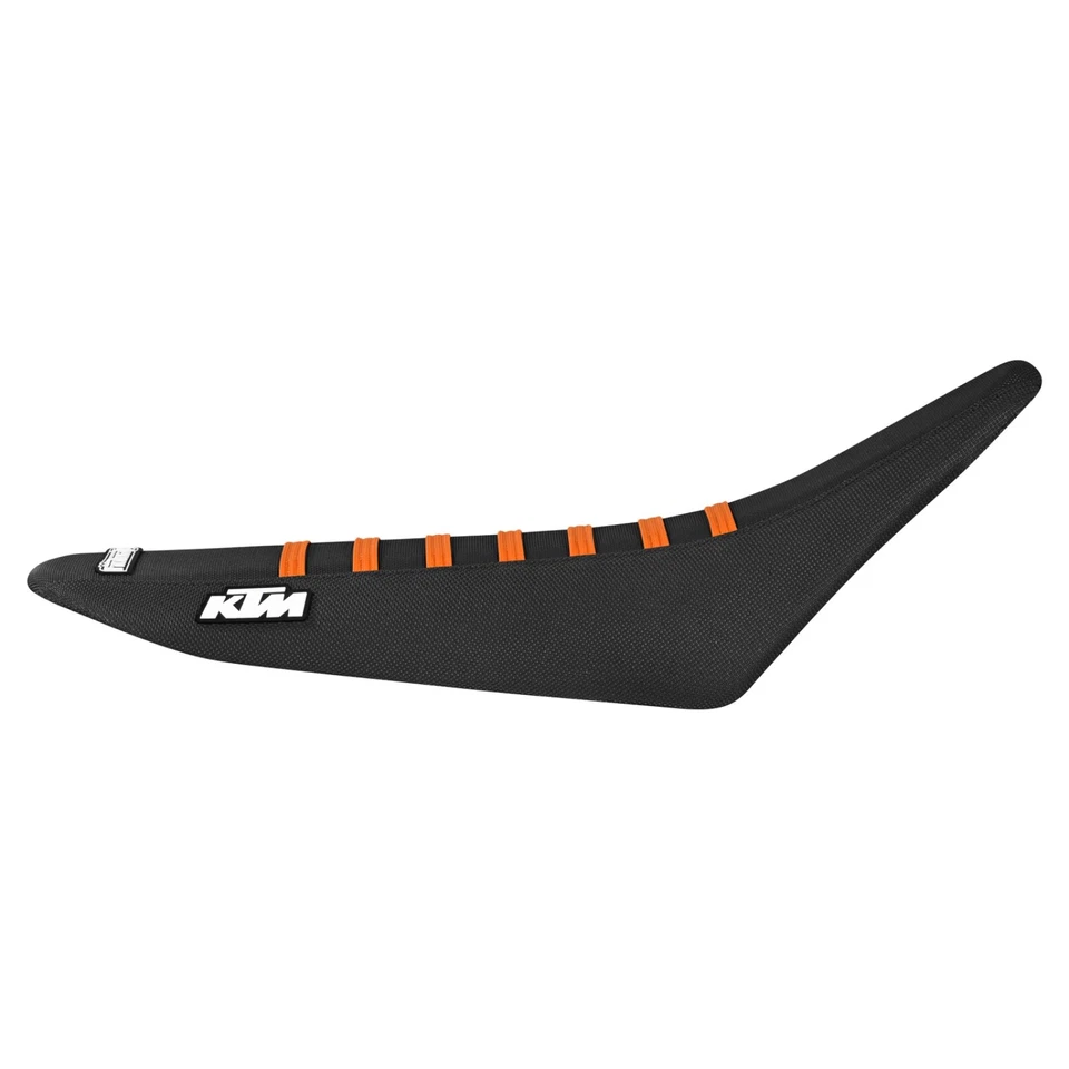 KTM Sx Sxf 125 250 350 450 SEAT COVER 2001-2006 Black Orange Rib LOGO #73 - Image 2 of 4