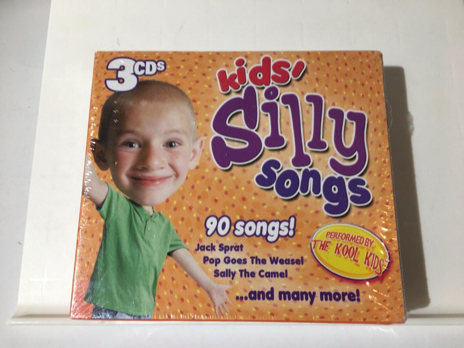 Resultaat koppeling concept Kids' Silly Songs 3 cd's preformed by the Kool Kids 90 Songs New Sealed box  set 96009374723 | eBay