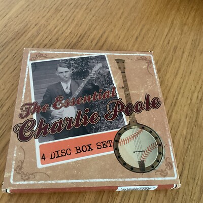 THE ESSENTIAL CHARLIE POOLE 4 CD Excellent