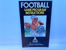 Atari 2600 FOOTBALL Game Program Instructions