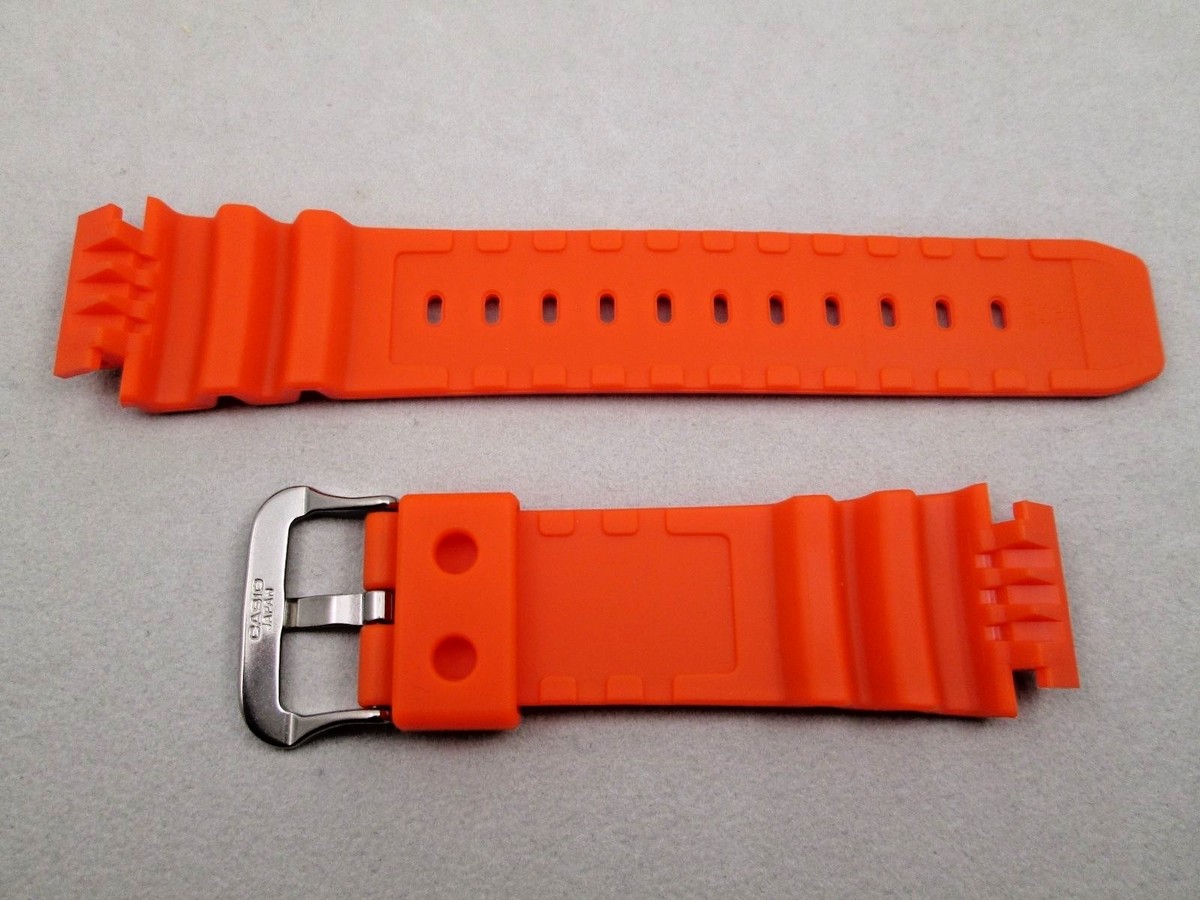 Genuine Casio G-Shock Gulfman G-9100R G9100R orange resin watch