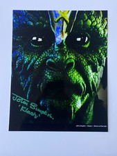 JOHN SIMPKIN In Person Signed Autograph 20x25cm Star Wars