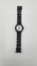 Orologio da Polso HIP HOP cinturino silicone e tessuto quadrante brillanti Usato