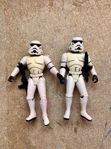 LUKE & HAN SOLO IN STORMTROOPER DISGUISE - STAR WARS - POTF- 1996 - Imagen 2 de 2
