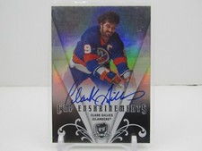 CLARK GILLIES 2007-08 UD THE CUP ENSHRINEMENTS AUTOGRAPH AUTO #28/50!!