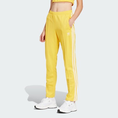 Women's 12 Adidas Originals YELLOW Version Montreal Track Pants