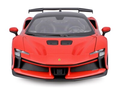 FERRARI SF90 XX STRADALE RED 1/18 DIECAST MODEL CAR BY BBURAGO