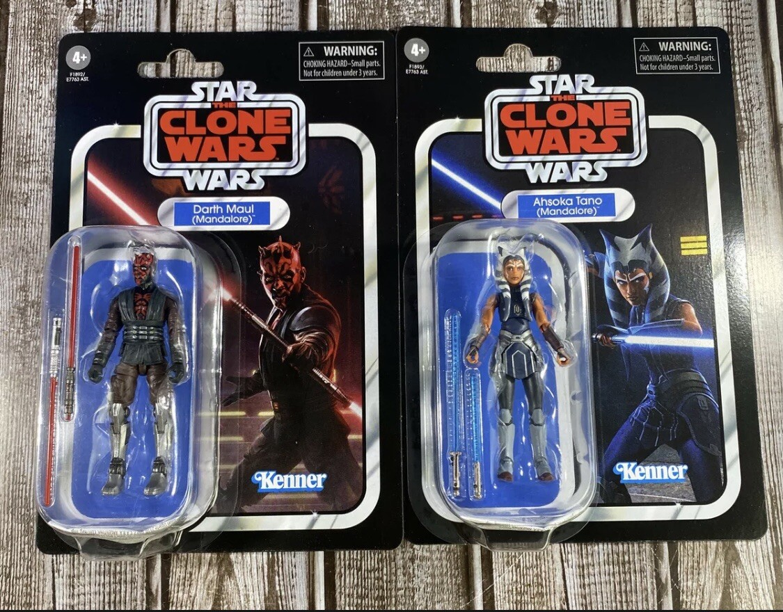 Star Wars The Vintage Collection - Darth Maul (Mandalore) - SKADAD FÖRPACKNING