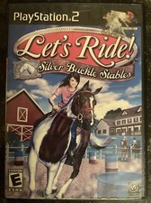 Let’s Ride! Silver Buckle Stables Sony PlayStation 2 2006 No Manual