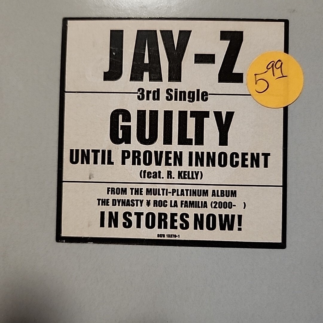 【中古】 JAY-Z ジェイジー / Making Og Guilty Until Proveninnocent Amazon.com: Guilty Until Proven Innocent: CDs & Vinyl